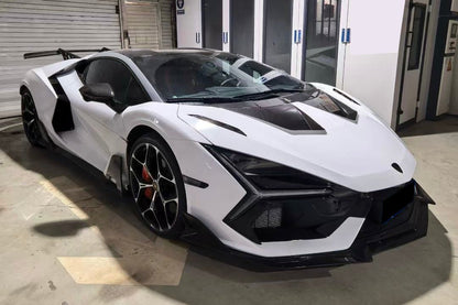 Carbonado Aero 2024 - UP Lamborghini Revuelto BK Style Autoclave Carbon Fiber Front Lip - 15