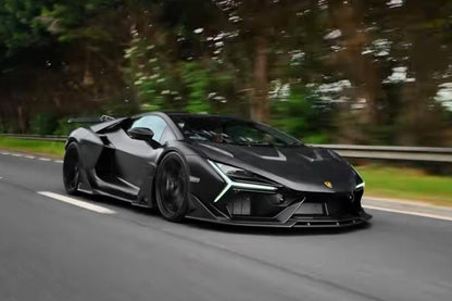 Carbonado Aero 2024 - UP Lamborghini Revuelto BK Style Autoclave Carbon Fiber Side Skirts - 10