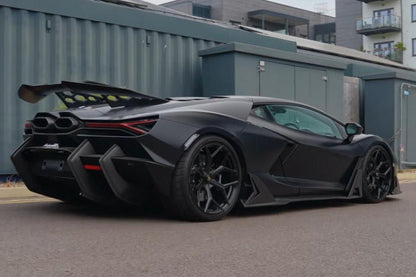 Carbonado Aero 2024 - UP Lamborghini Revuelto BK Style Autoclave Carbon Fiber Side Skirts - 11