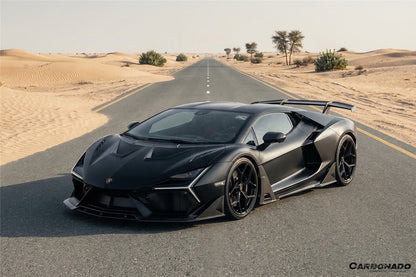 Carbonado Aero 2024 - UP Lamborghini Revuelto BK Style Autoclave Carbon Fiber Side Skirts - 5