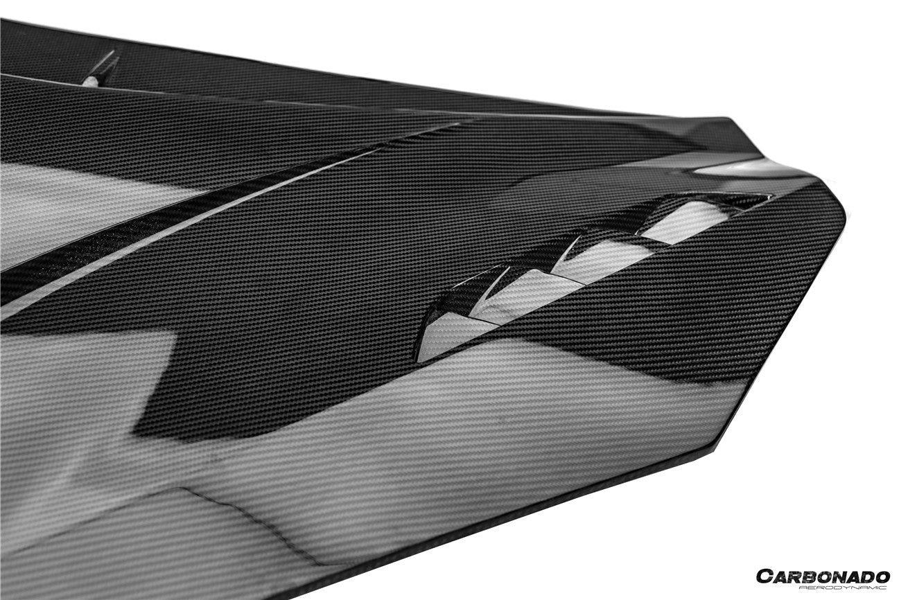 Carbonado Aero 2024 - UP Lamborghini Revuelto BK Style Autoclave Carbon Fiber Hood - 14