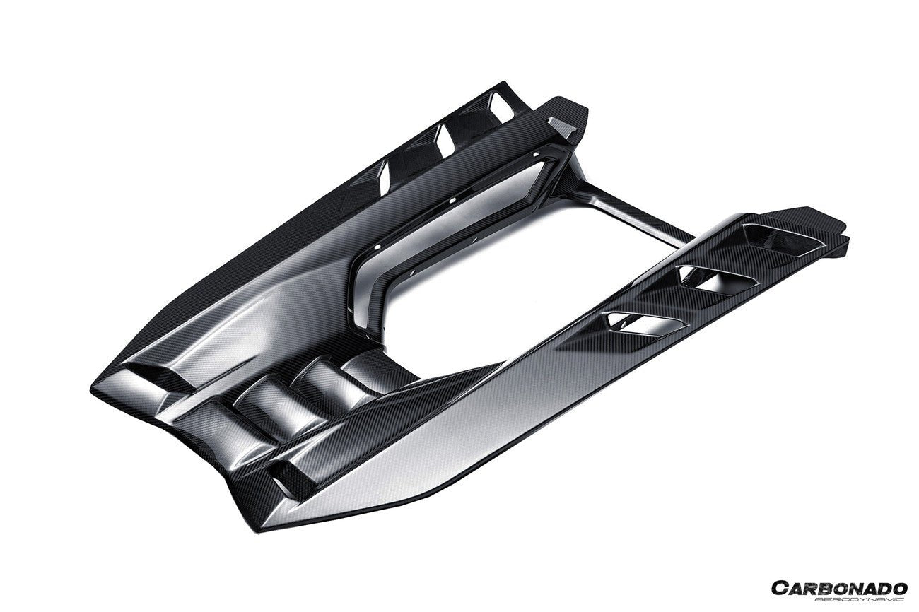 Carbonado Aero 2024 - UP Lamborghini Revuelto BK Style Autoclave Carbon Fiber Engine Hood - 8
