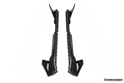 Carbonado Aero 2024 - UP Lamborghini Revuelto BK Style Autoclave Carbon Fiber Side Skirts - 16
