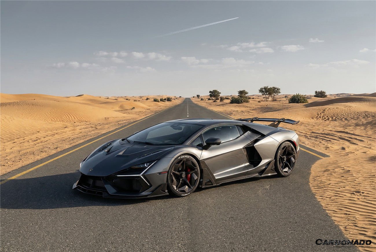 Carbonado Aero 2024 - UP Lamborghini Revuelto BK Style Autoclave Carbon Fiber Side Skirts - 2