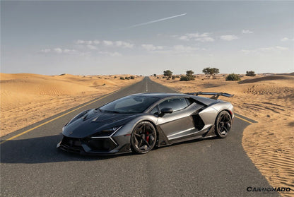 Carbonado Aero 2024 - UP Lamborghini Revuelto BK Style Autoclave Carbon Fiber Side Skirts - 2