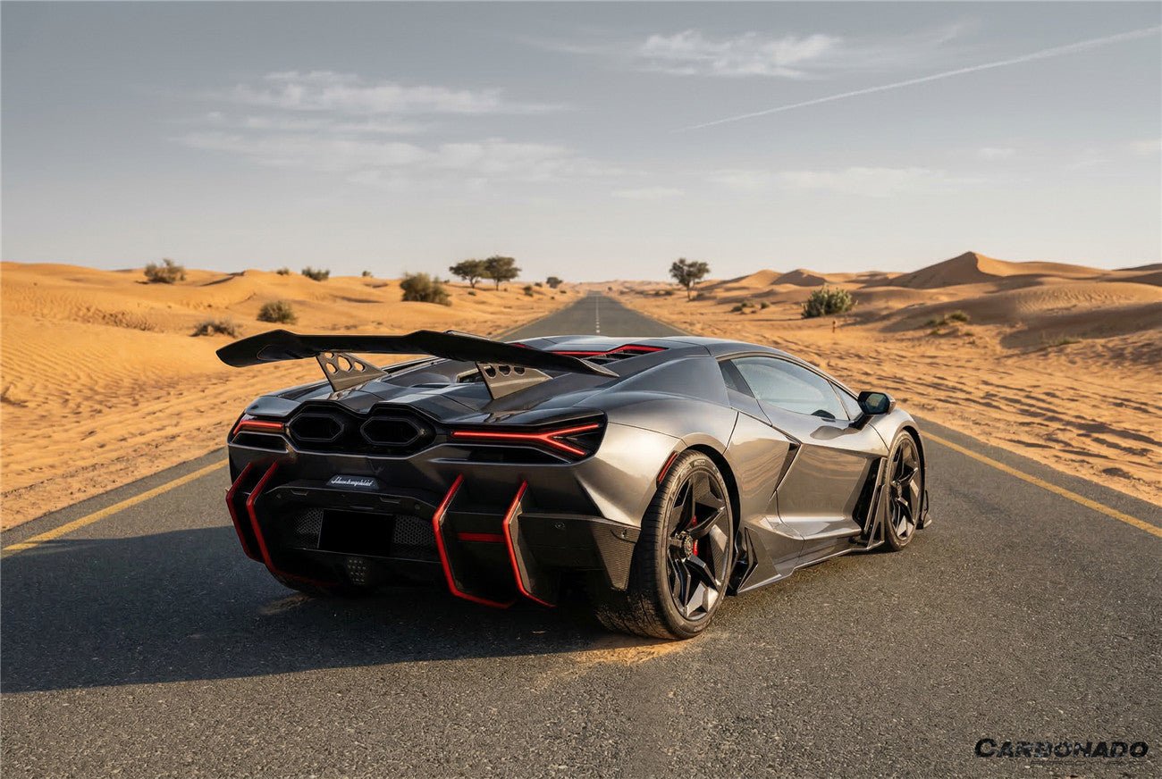 Carbonado Aero 2024 - UP Lamborghini Revuelto BK Style Autoclave Carbon Fiber Side Skirts - 3