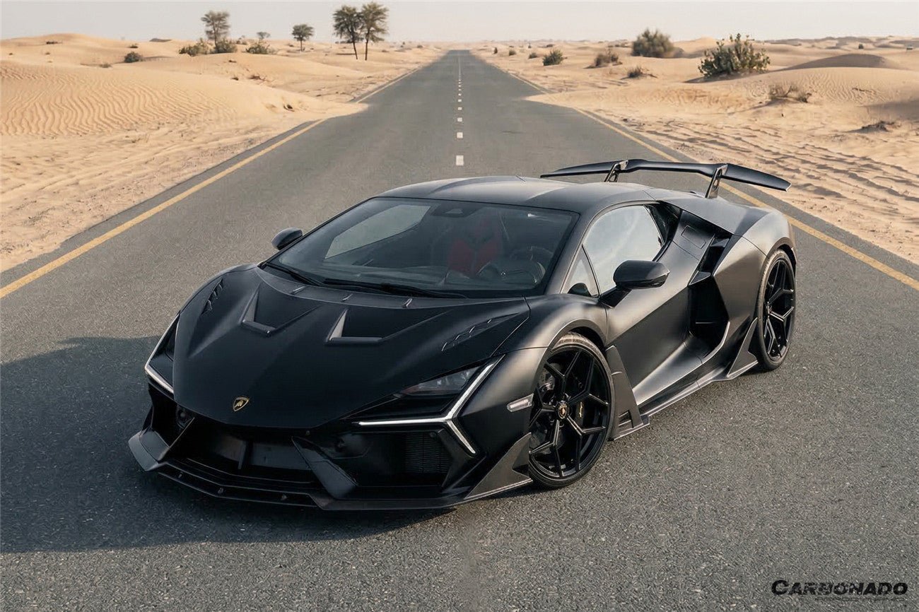 Carbonado Aero 2024 - UP Lamborghini Revuelto BK Style Autoclave Carbon Fiber Hood - 3