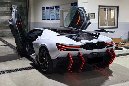 Carbonado Aero 2024 - UP Lamborghini Revuelto BK Style Autoclave Carbon Fiber Trunk Wing Spoiler - 9