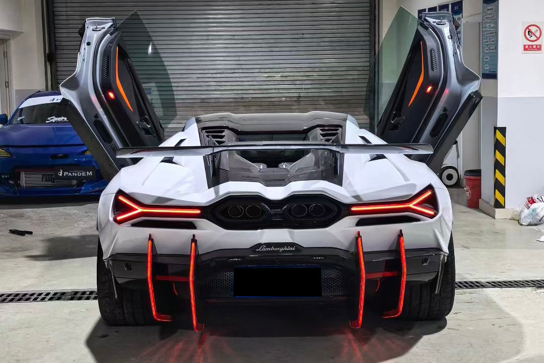 Carbonado Aero BK Style Autoclave Carbon Fiber Trunk Wing Spoiler | 2024-UP Lamborghini Revuelto