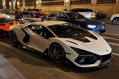 Carbonado Aero 2024 - UP Lamborghini Revuelto BK Style Autoclave Carbon Fiber Side Skirts - 12