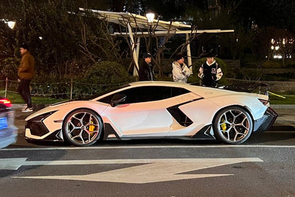 Carbonado Aero 2024 - UP Lamborghini Revuelto BK Style Autoclave Carbon Fiber Side Skirts - 13