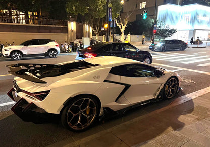 Carbonado Aero 2024 - UP Lamborghini Revuelto BK Style Autoclave Carbon Fiber Side Skirts - 14