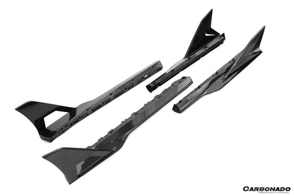 Carbonado Aero 2024 - UP Lamborghini Revuelto BK Style Autoclave Carbon Fiber Side Skirts - 21