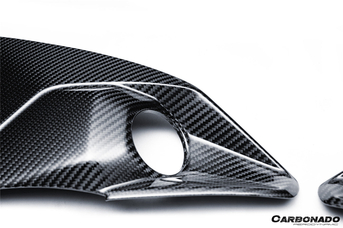 Carbonado MSY Style Autoclave Carbon Fiber Front Radar Cover | 2024-UP Lamborghini Revuelto