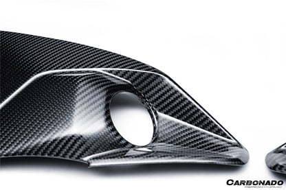 Carbonado MSY Style Autoclave Carbon Fiber Front Radar Cover | 2024-UP Lamborghini Revuelto