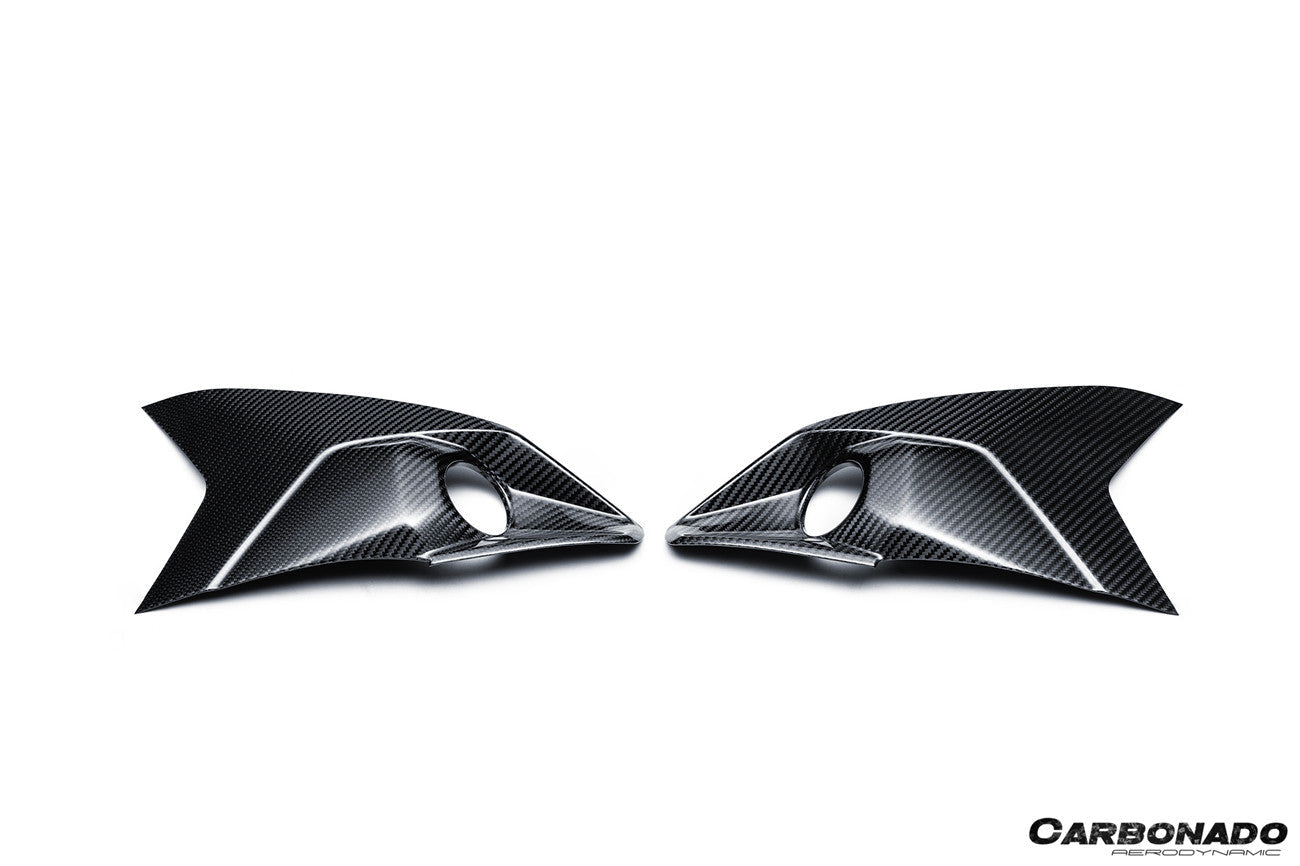 Carbonado MSY Style Autoclave Carbon Fiber Front Radar Cover | 2024-UP Lamborghini Revuelto
