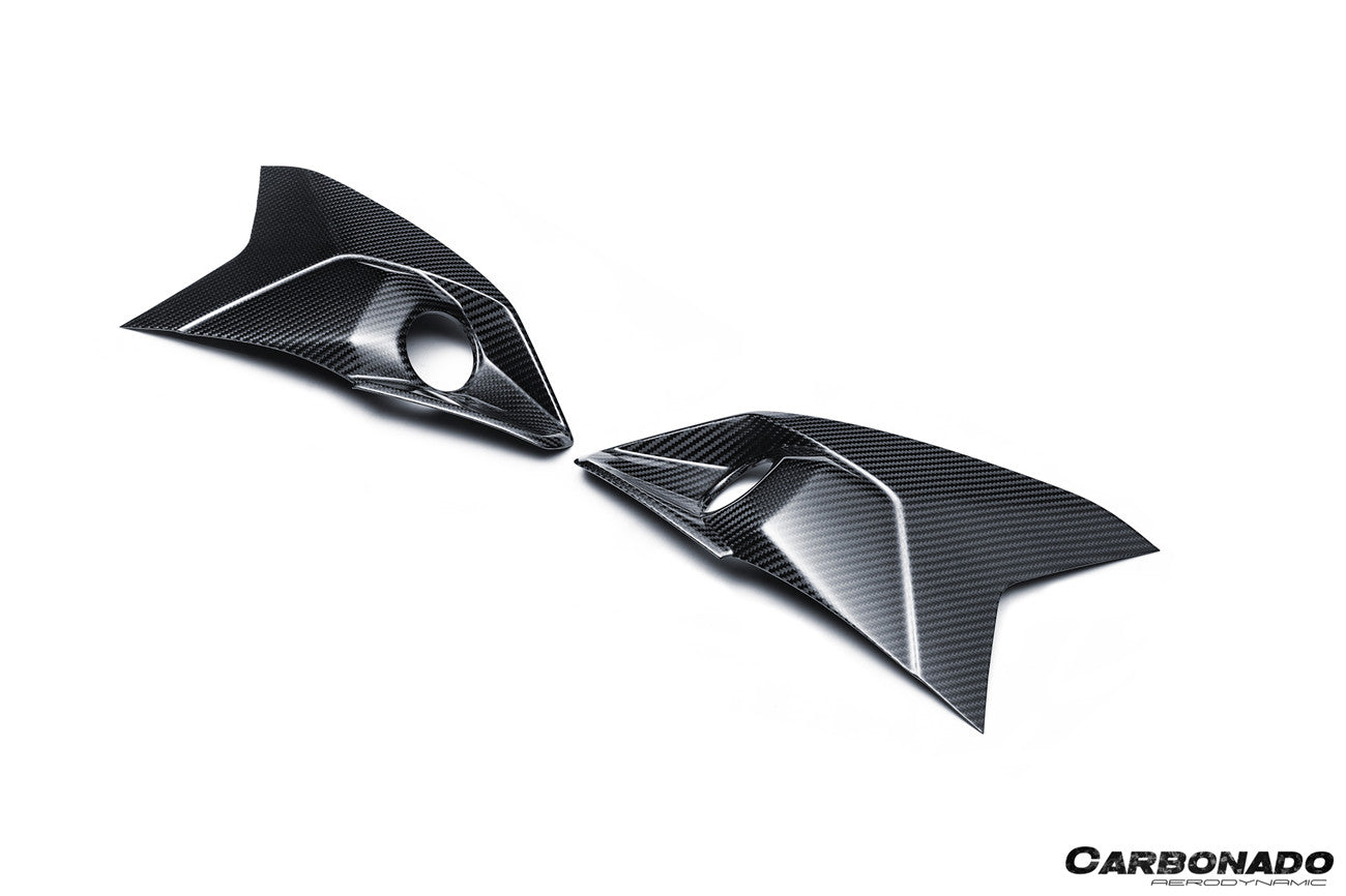 Carbonado MSY Style Autoclave Carbon Fiber Front Radar Cover | 2024-UP Lamborghini Revuelto
