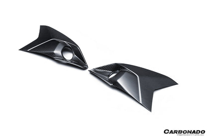 Carbonado MSY Style Autoclave Carbon Fiber Front Radar Cover | 2024-UP Lamborghini Revuelto