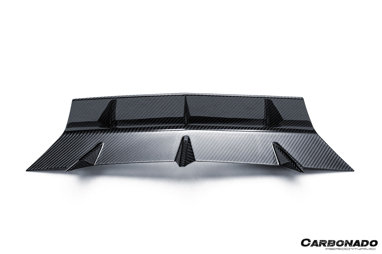 Carbonado MSY Style Autoclave Carbon Fiber Middle Front Lip | 2024-UP Lamborghini Revuelto