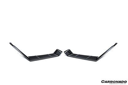 Carbonado MSY Style Autoclave Carbon Fiber Middle Front Light Cover | 2024-UP Lamborghini Revuelto