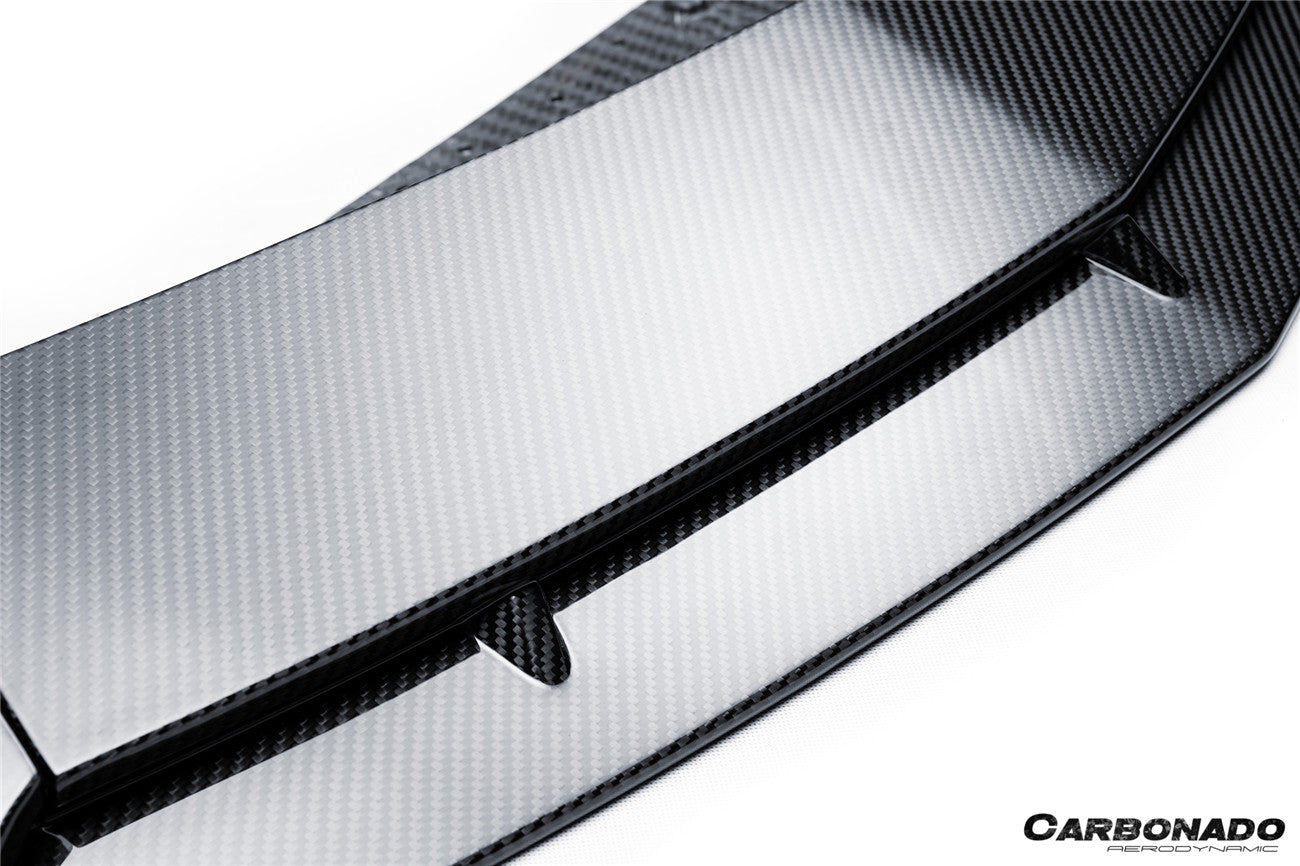 Carbonado MSY Style Autoclave Carbon Fiber Front Lip | 2024-UP Lamborghini Revuelto