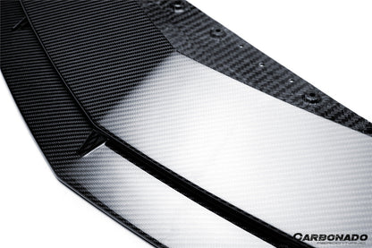 Carbonado MSY Style Autoclave Carbon Fiber Front Lip | 2024-UP Lamborghini Revuelto
