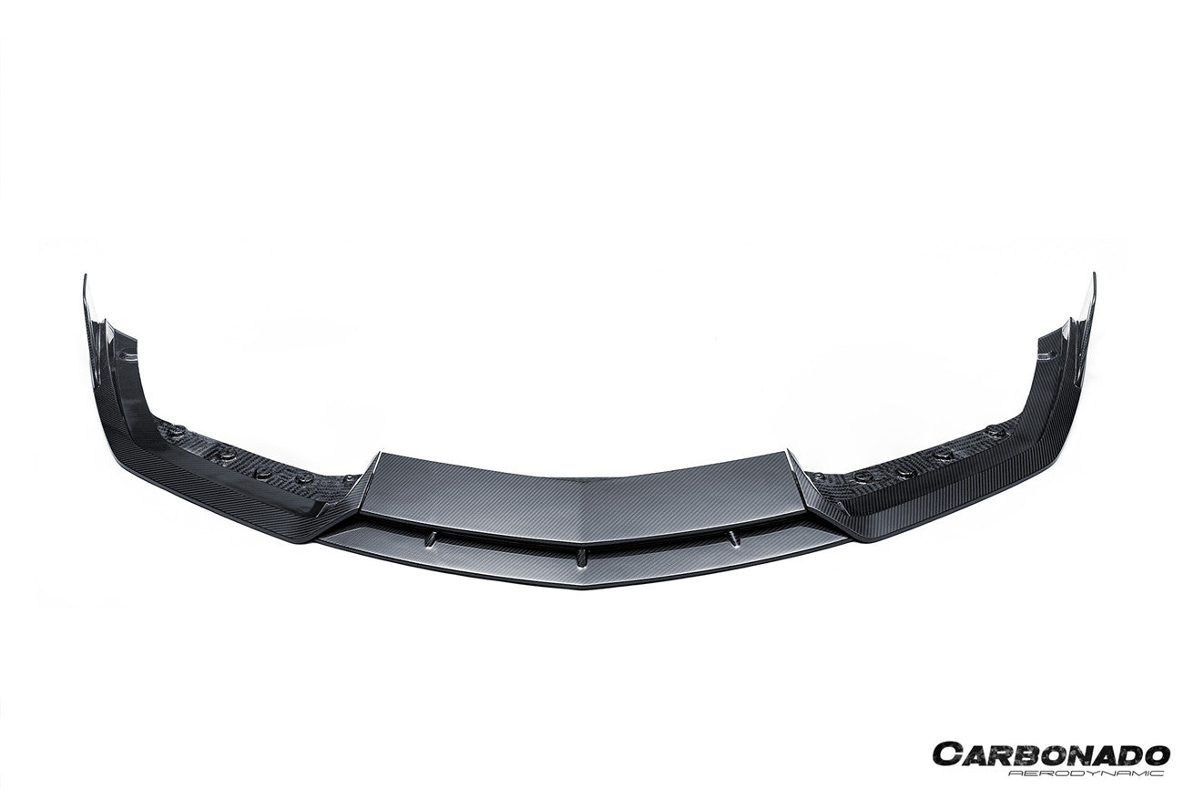 Carbonado MSY Style Autoclave Carbon Fiber Front Lip | 2024-UP Lamborghini Revuelto