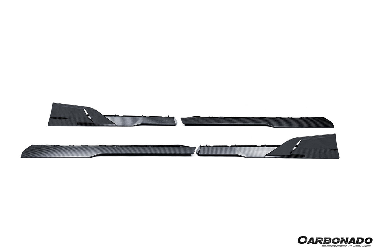 Faldones laterales de fibra de carbono Carbonado MSY Style Autoclave | 2024-UP Lamborghini Revuelto