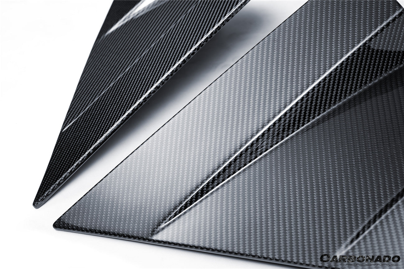 Carbonado MSY Style Autoclave Carbon Fiber Side Skirts Canards | 2024-UP Lamborghini Revuelto