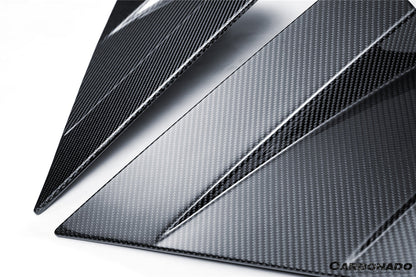 Carbonado MSY Style Autoclave Carbon Fiber Side Skirts Canards | 2024-UP Lamborghini Revuelto