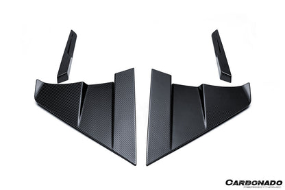 Carbonado MSY Style Autoclave Carbon Fiber Side Skirts Canards | 2024-UP Lamborghini Revuelto