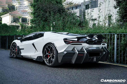 Faldones laterales de fibra de carbono Carbonado MSY Style Autoclave | 2024-UP Lamborghini Revuelto