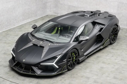 Carbonado MSY Style Autoclave Carbon Fiber Front Bumper Side Splitter | 2024-UP Lamborghini Revuelto