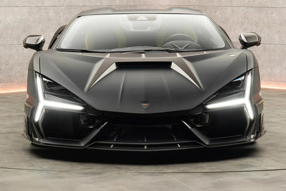 Carbonado MSY Style Autoclave Carbon Fiber Front Radar Cover | 2024-UP Lamborghini Revuelto