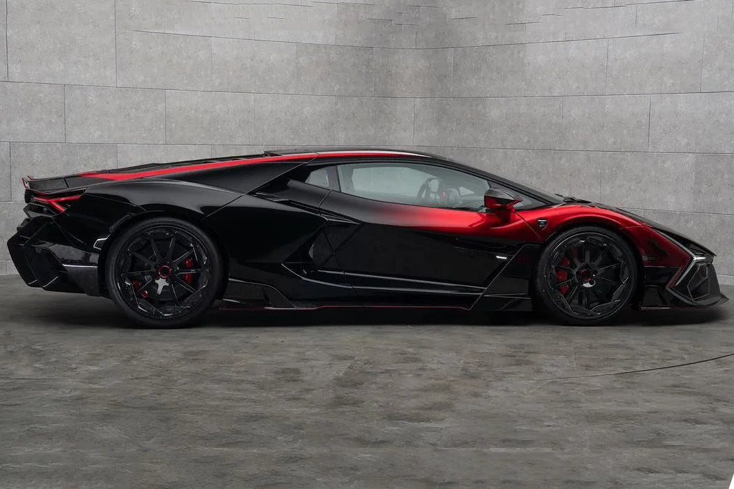 Carbonado MSY Style Autoclave Carbon Fiber Side Skirts Canards | 2024-UP Lamborghini Revuelto