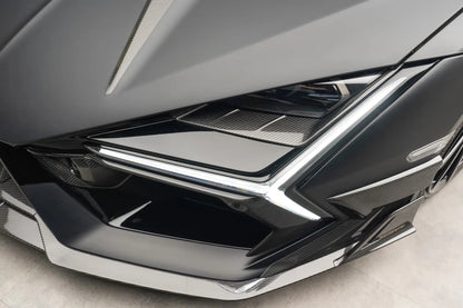 Carbonado MSY Style Autoclave Carbon Fiber Middle Front Light Cover | 2024-UP Lamborghini Revuelto