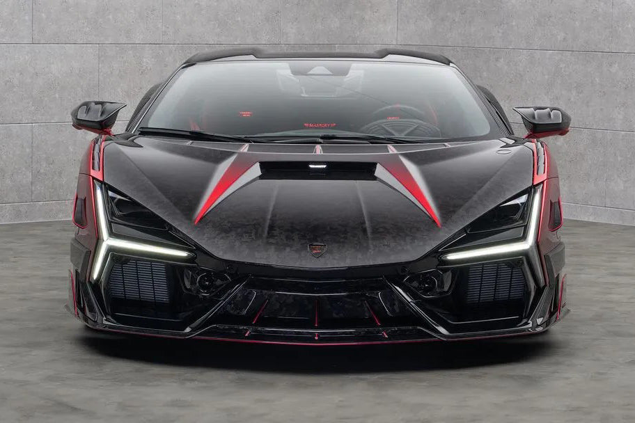Carbonado MSY Style Autoclave Carbon Fiber Front Radar Cover | 2024-UP Lamborghini Revuelto