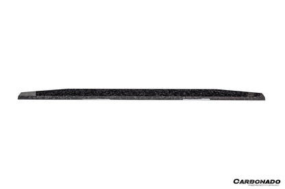 2024-UP Tesla Cybertruck Autoclave Carbon Fiber Trunk Trim Carbonado (MSY) Fits: AWD, RWD (DRYCFCT-MIW-MSY-TL)