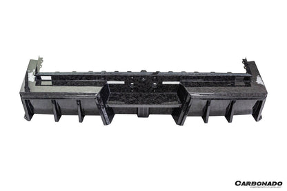 2024-UP Tesla Cybertruck Autoclave Carbon Fiber Rear Bumper Carbonado (MSY) Fits: AWD, RWD (DRYCFCT-MIW-MSY-RB)