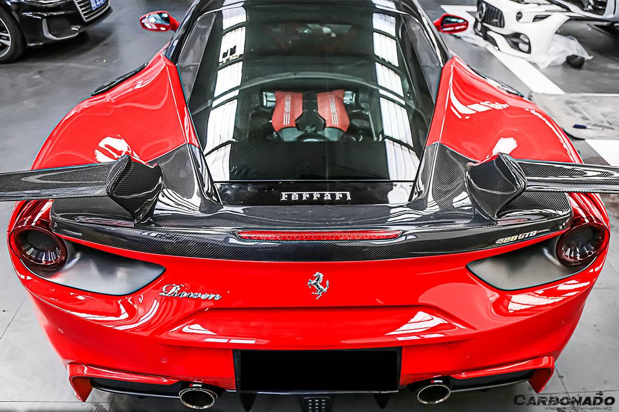 Carbonado MSY Style Trunk Wing Spoiler | 2015-2019 Ferrari 488 GTB