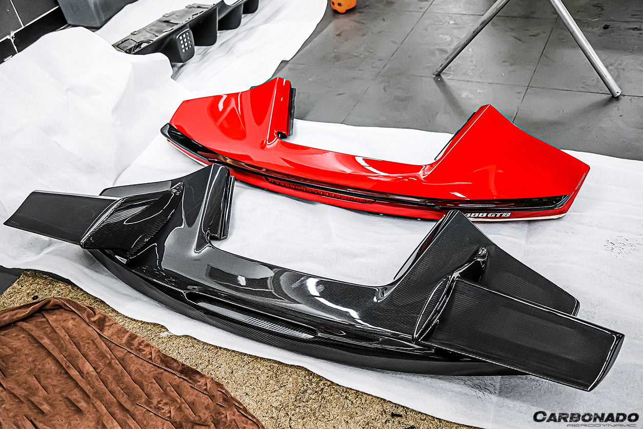 Carbonado MSY Style Trunk Wing Spoiler | 2015-2019 Ferrari 488 GTB
