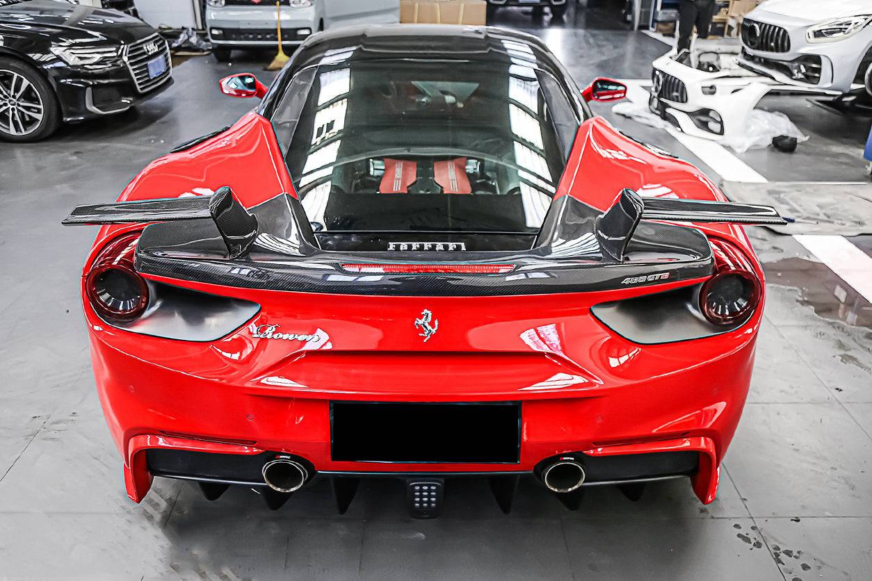 Carbonado MSY Style Trunk Wing Spoiler | 2015-2019 Ferrari 488 GTB