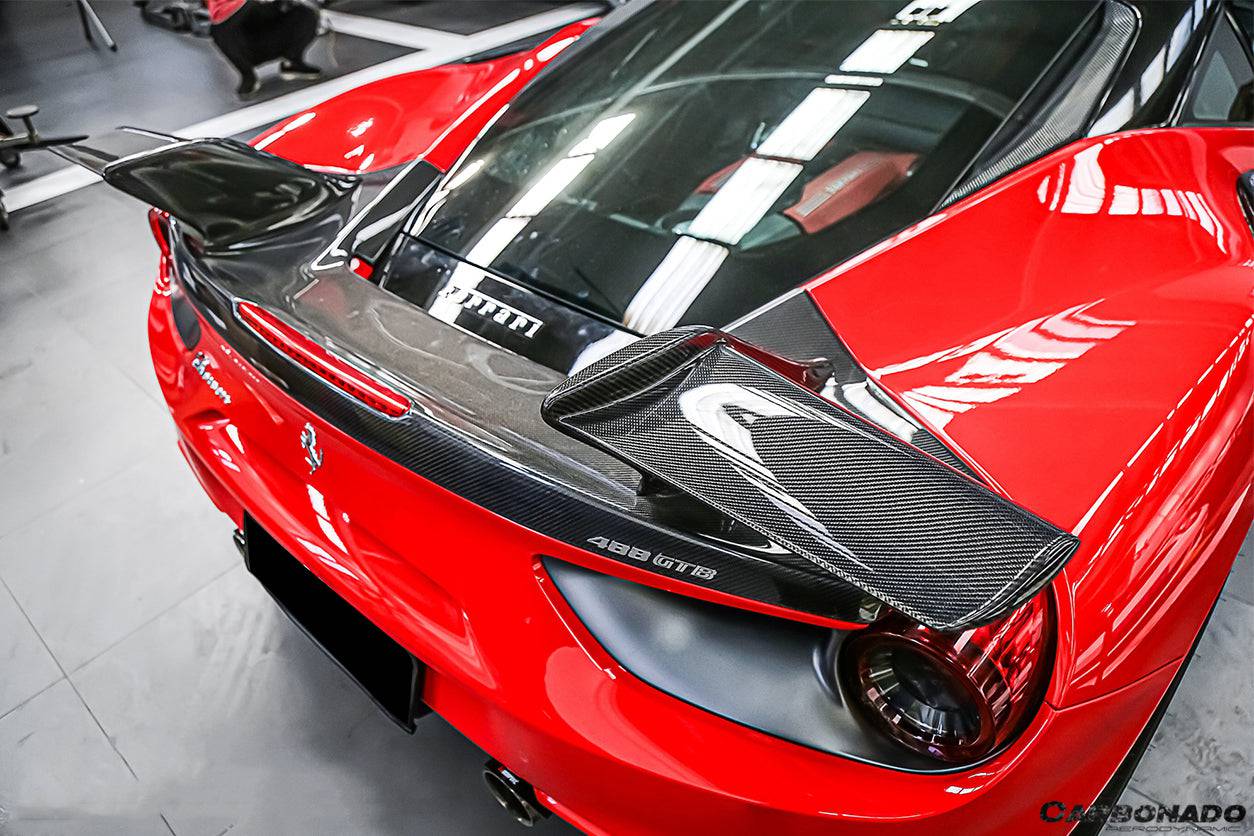 Carbonado MSY Style Trunk Wing Spoiler | 2015-2019 Ferrari 488 GTB