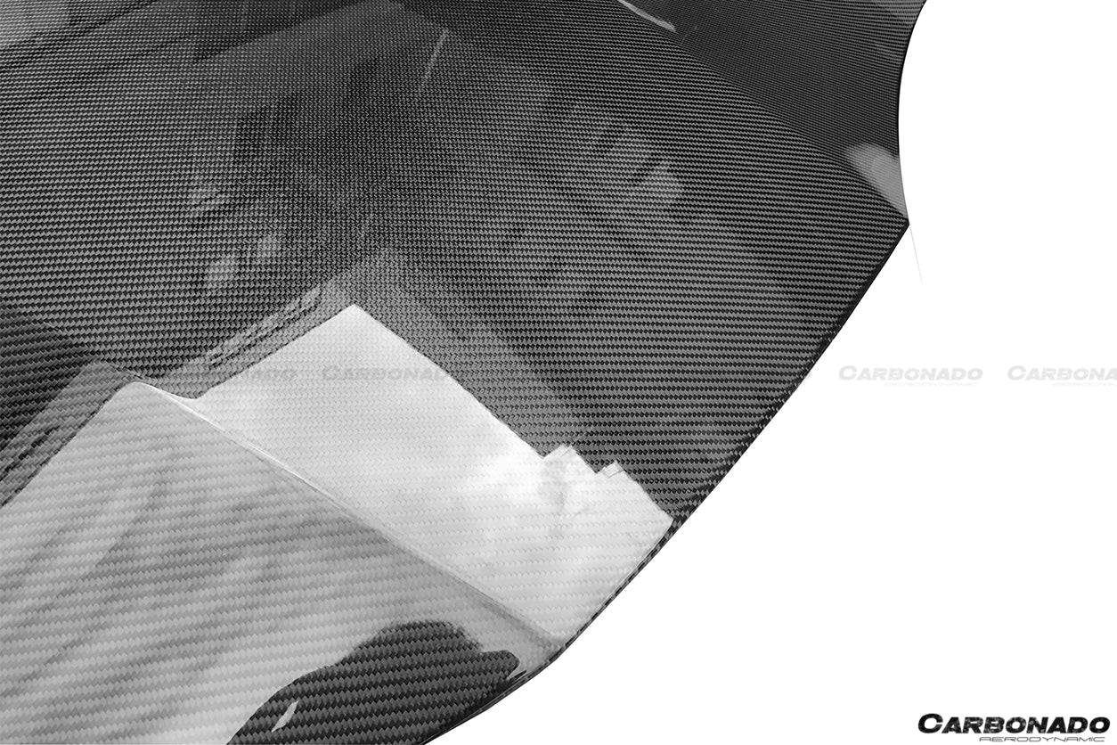 Carbonado 2015-2020 Ferrari 488 GTB Spider OE Style Carbon Fiber Hood