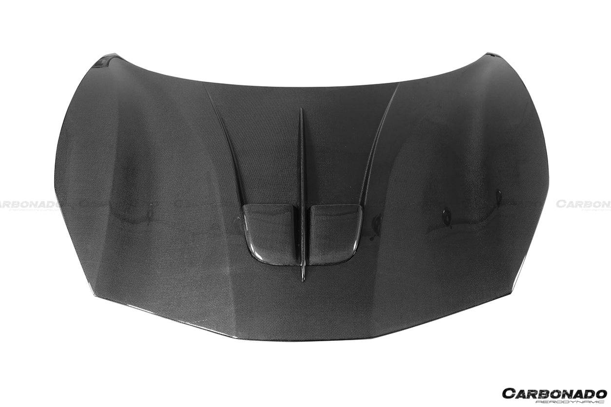 Carbonado 2015-2019 Ferrari 488 GTB Spider MA Style Carbon Fiber Hood