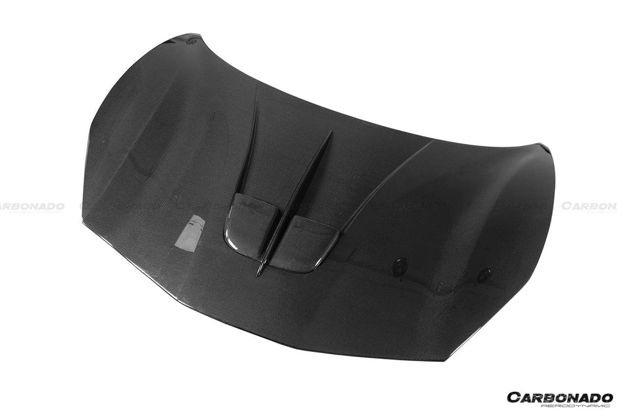 Carbonado 2015-2019 Ferrari 488 GTB Spider MA Style Carbon Fiber Hood