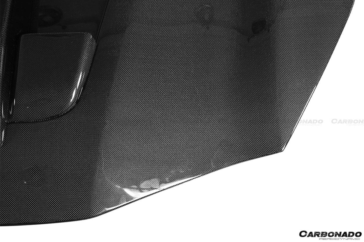 Carbonado 2015-2019 Ferrari 488 GTB Spider MA Style Carbon Fiber Hood
