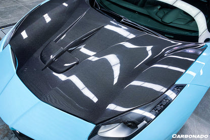 Carbonado 2015-2019 Ferrari 488 GTB Spider MA Style Carbon Fiber Hood