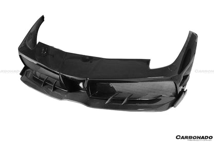 Carbonado 2015-2019 Ferrari 488 GTB Spider MA Style Carbon Fiber Front Bumper
