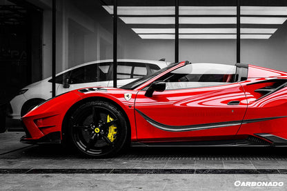 Carbonado MSY Style Carbon Fiber Door Handle | 2015-2019 Ferrari 488 GTB & Spider
